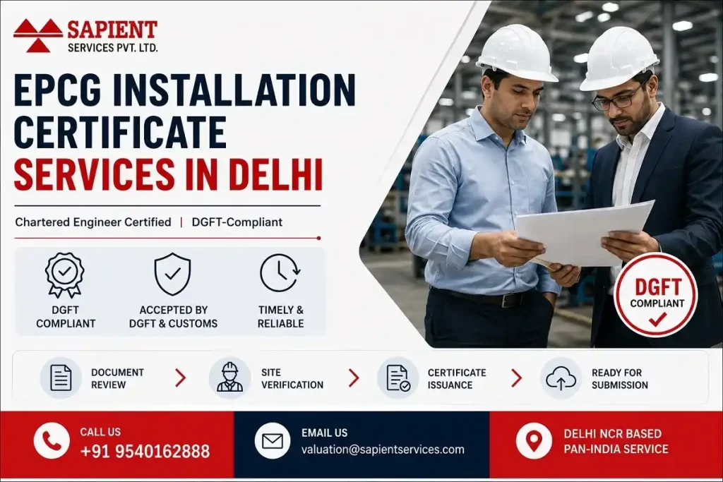 EPCG Certification and Consultancy Services in Delhi