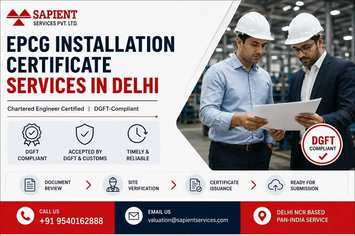 EPCG Certification and Consultancy Services in Delhi
