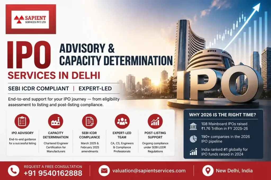 IPO Advisory & Consulting Services in Delhi