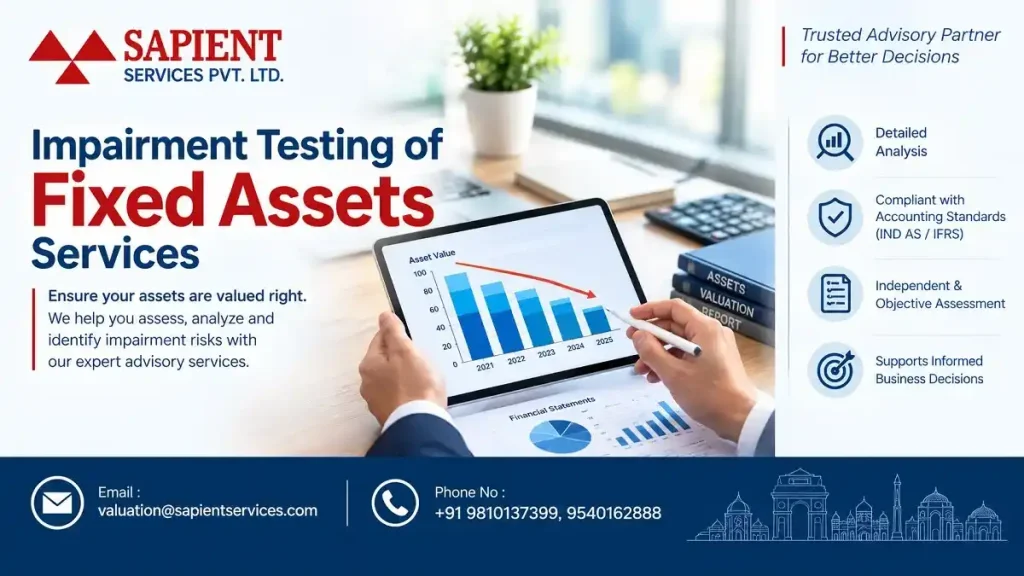 Impairment Testing of Fixed Assets Service in Delhi, India