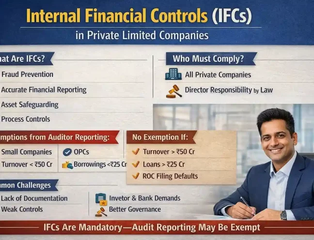 IFC Applicability for Private Limited Companies