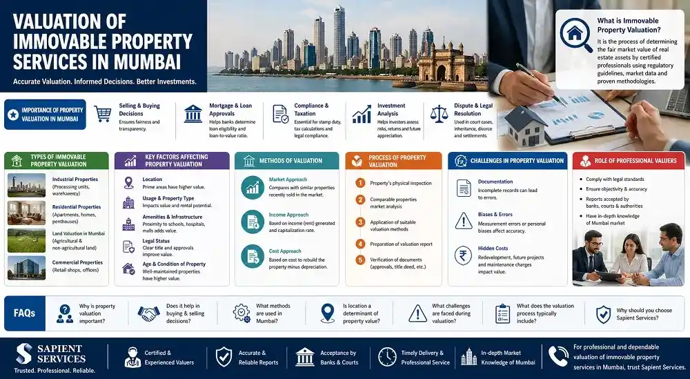 Valuation of Immovable Property Services in Mumbai
