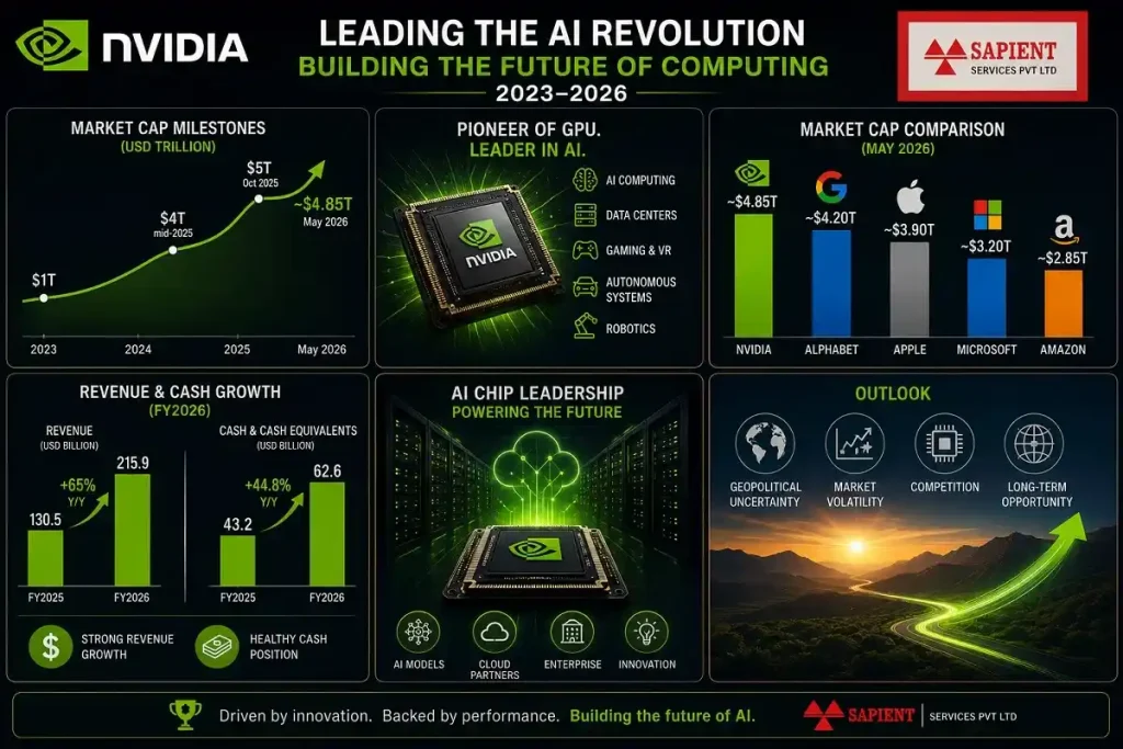 Nvidia Surpasses India’s Entire Stock Market Amid AI Boom