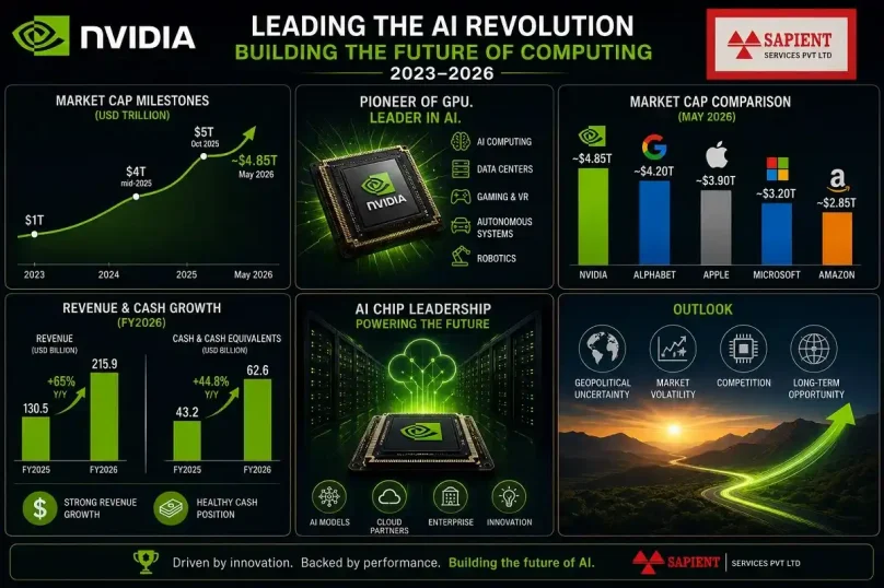Nvidia Surpasses India’s Entire Stock Market Amid AI Boom