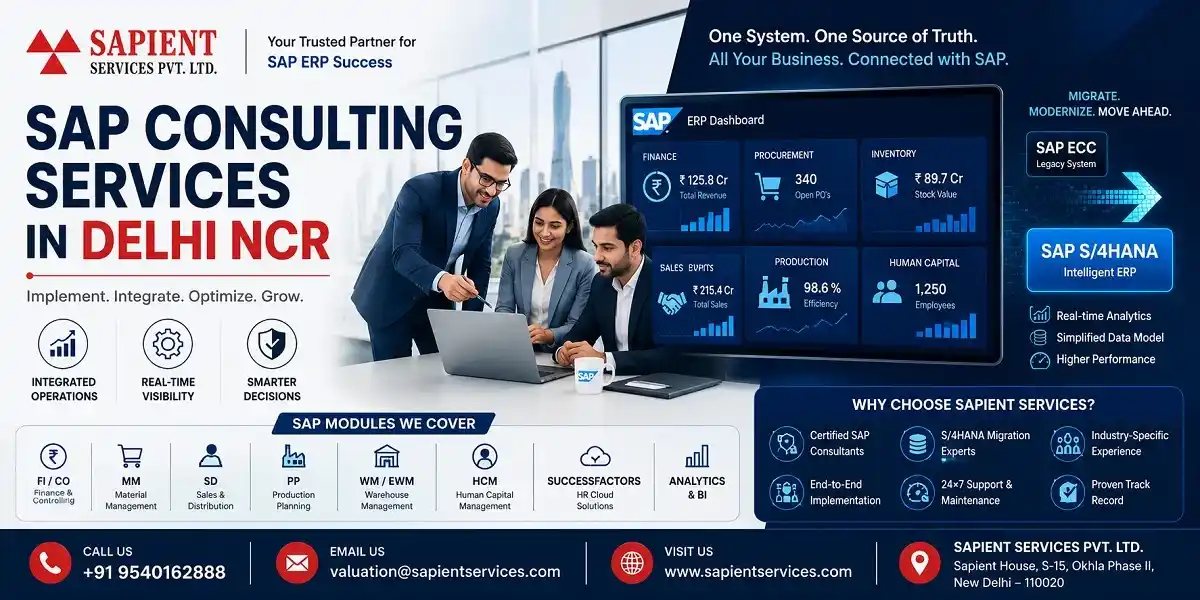 SAP Consulting Services in Delhi NCR