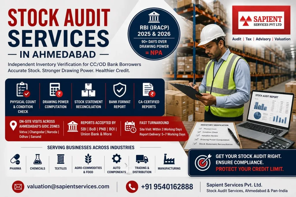 Stock Audit Services in Ahmedabad