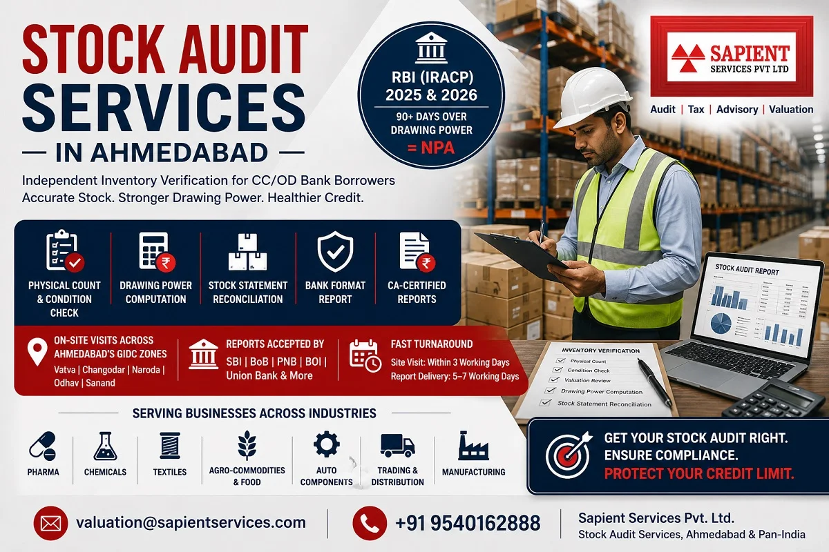 Stock Audit Services in Ahmedabad