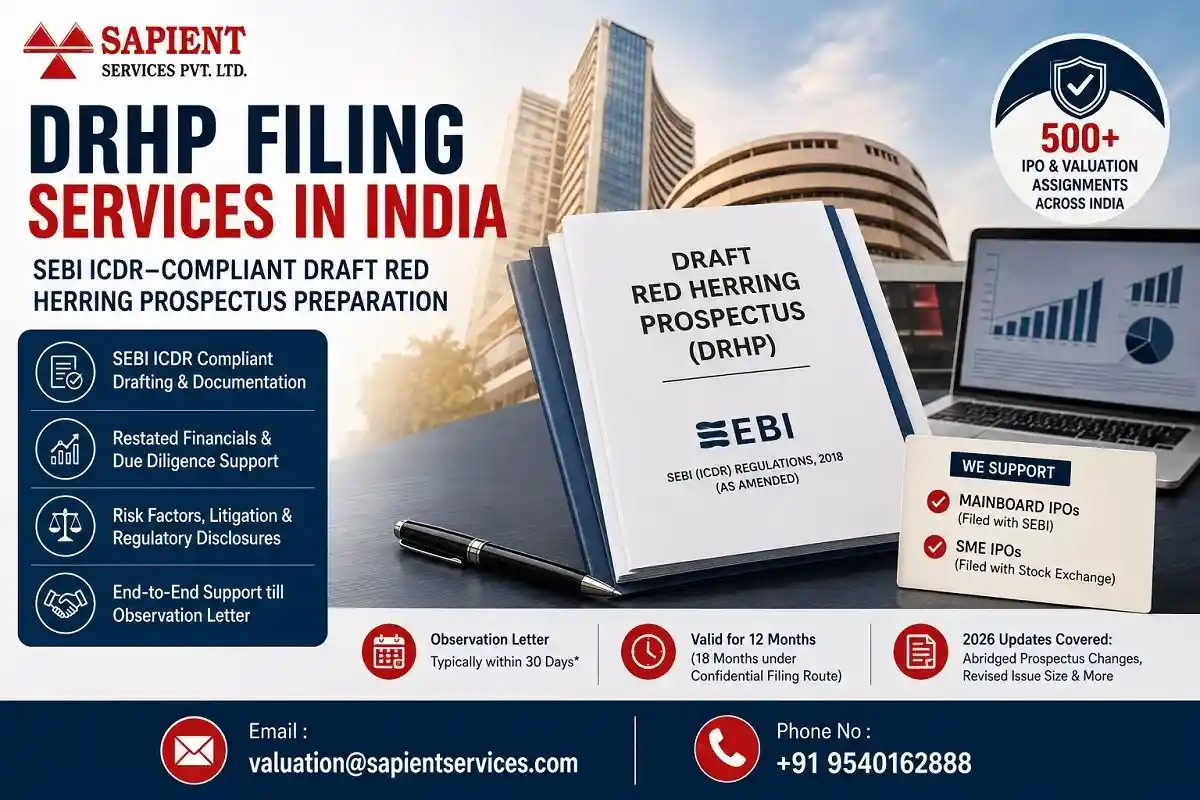 DRHP Filing Services in India